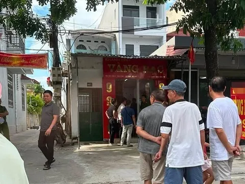 Táo tợn cướp tiệm vàng ở Nội Bài, Hà Nội, nghi phạm nhanh chóng bị bắt giữ