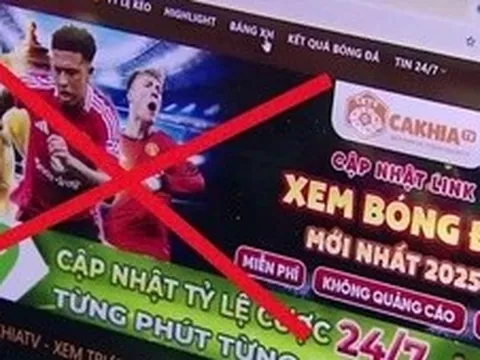 Bộ Công an: Vi phạm bản quyền bóng đá trên mạng ngày càng tinh vi