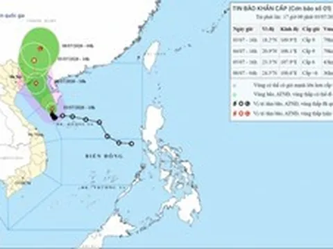Bão MAYSAK có khả năng đổi hướng di chuyển, hoàn lưu tác động lớn đến khu vực Đông Bắc Bộ
