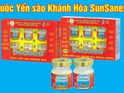 Yến sào Khánh Hòa ra mắt thương hiệu mới SunSanest