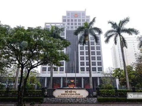 Cơ cấu tổ chức của Bộ Nội vụ có 21 đơn vị