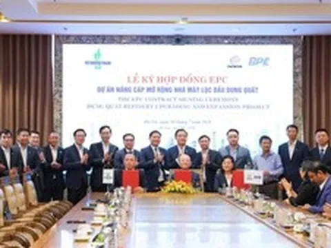 Ký kết hợp đồng EPC và PMC thuộc Dự án Nâng cấp, mở rộng Nhà máy Lọc dầu Dung Quất