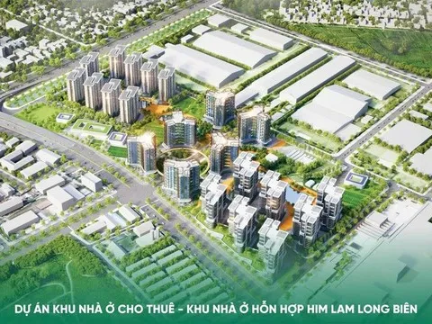 Hà Nội khởi công Khu nhà ở cho thuê 2000 căn tại Him Lam Long Biên