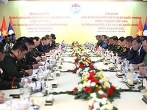 Hợp tác quốc phòng tiếp tục là trụ cột quan trọng trong quan hệ Việt Nam-Lào
