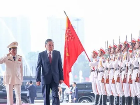 Tổng Bí thư, Chủ tịch nước Tô Lâm dự lễ kỷ niệm 80 năm Ngày truyền thống lực lượng An ninh nhân dân