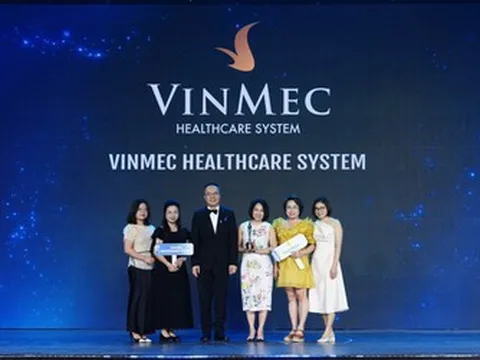 Vinmec “lập hat-trick” tại HR Asia Awards, khẳng định chiến lược lấy con người làm gốc