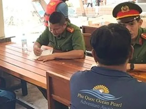 Khởi tố vụ án hình sự, tạm giữ thuyền trưởng vụ chìm ca nô tại Phú Quốc