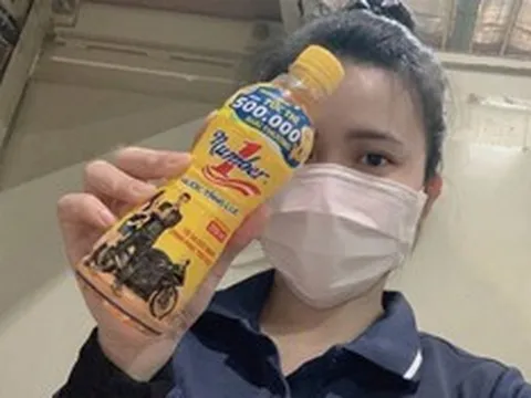 Từ một chai Number 1, nữ công nhân bất ngờ trúng thưởng 100 triệu đồng