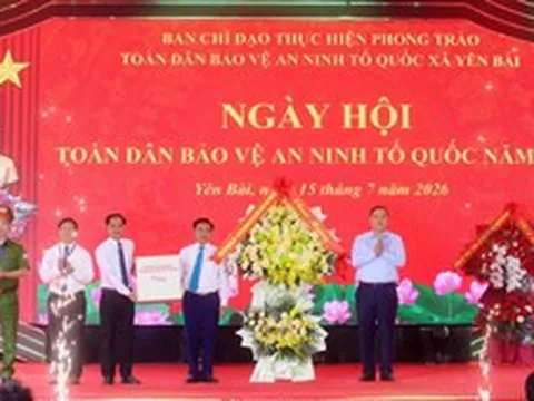 Phó Thủ tướng Thường trực Phạm Gia Túc dự Ngày hội Toàn dân bảo vệ an ninh Tổ quốc năm 2026 tại xã Yên Bài (TP. Hà Nội)