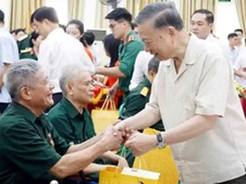 Tổng Bí thư, Chủ tịch nước: Tiếp tục rà soát, giải quyết đầy đủ chính sách đối với người có công và thân nhân