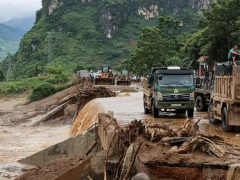 Nước lũ rút, Lai Châu ngổn ngang sau trận thiên tai dữ dội
