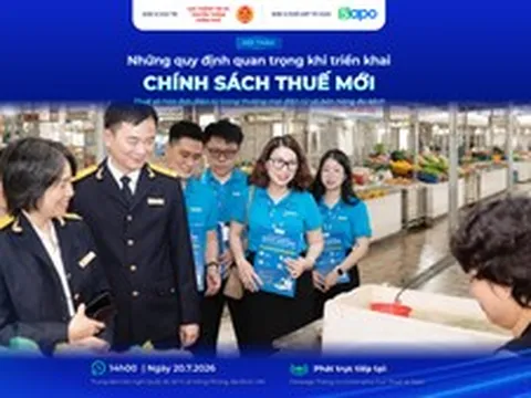 14h Chiều nay: Hội thảo làm rõ những quy định về thuế và hóa đơn điện tử trong thương mại điện tử và bán hàng đa kênh