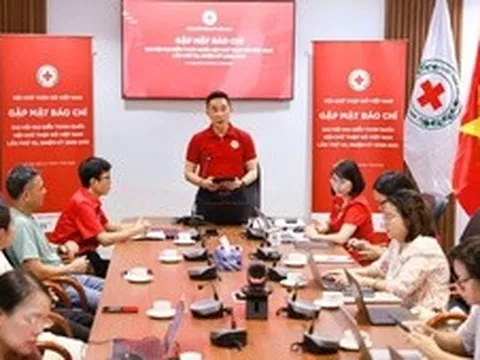 Đại hội Hội Chữ thập đỏ Việt Nam lần thứ XII sẽ diễn ra từ ngày 27-28/7