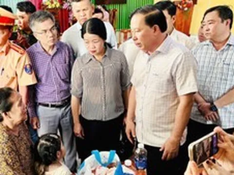 Lãnh đạo TP. Đồng Nai thăm hỏi, hỗ trợ các nạn nhân vụ cháy xe khách khiến 7 người tử vong