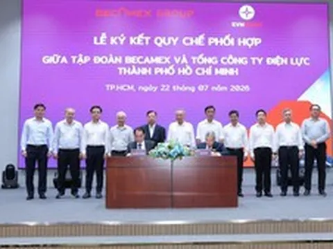 EVNHCMC và Becamex ký kết Quy chế phối hợp trong công tác vận hành, đầu tư phát triển lưới điện
