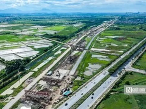 Hình hài tuyến Vành đai 4 dài gần 60km đi qua Hà Nội