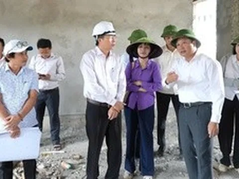 Quảng Trị tăng tốc triển khai thi công các trường nội trú liên cấp vùng biên