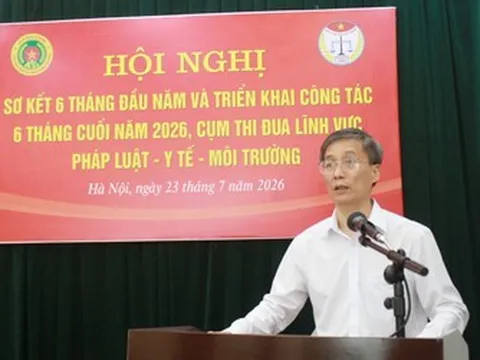 Cụm thi đua Pháp luật - Y tế - Môi trường tăng cường khám, chữa bệnh miễn phí cho người dân