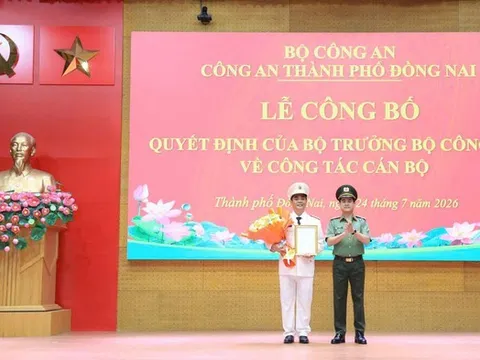Đại tá Trần Trọng Thủy giữ chức Phó Giám đốc Công an Tp.Đồng Nai