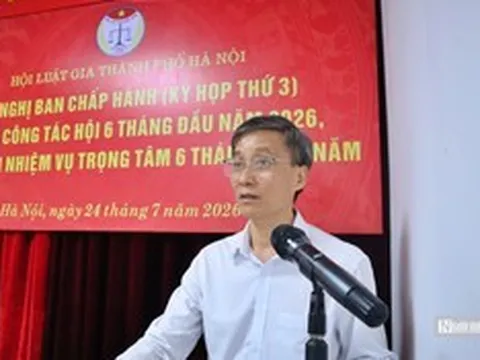Chủ tịch Hội Luật gia Việt Nam: Chủ động đổi mới, sáng tạo, quyết liệt trong thực hiện nhiệm vụ