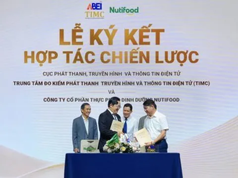 Nutifood và Cục Phát thanh, Truyền hình và Thông tin điện tử hợp tác chiến lược phát triển nguồn nhân lực số