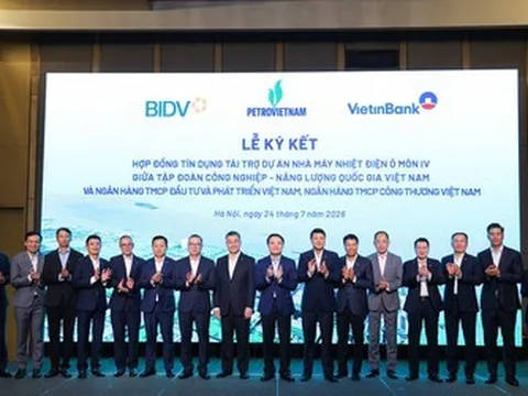 Ký kết hợp đồng tín dụng 7.300 tỷ đồng tài trợ Dự án Nhà máy Nhiệt điện Ô Môn IV