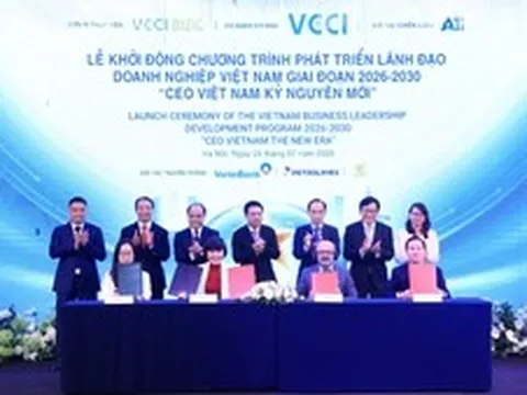 VCCI đặt mục tiêu phát triển đội ngũ CEO Việt Nam chuẩn quốc tế