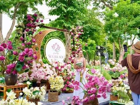 Lễ hội "Sắc sen Hà Nội" thu hút gần 300.000 lượt du khách đến tham quan, trải nghiệm