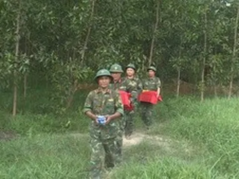 Đã tìm thấy 10 hài cốt liệt sĩ tại khu vực Câu Nhi, Quảng Trị