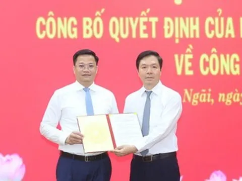 Thứ trưởng Bộ Tài chính Nguyễn Đức Tâm giữ chức Phó Bí thư Tỉnh ủy Quảng Ngãi
