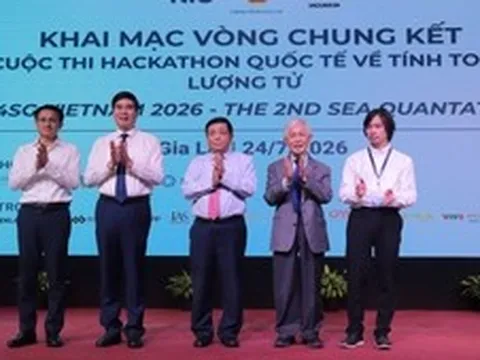 Khai mạc Chung kết cuộc thi Hackathon Lượng tử quốc tế tại Việt Nam