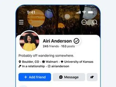 Facebook ra mắt "tick trắng" miễn phí