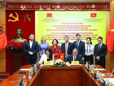 Ký kết hợp tác đưa lao động Việt Nam đi làm việc tại Albania