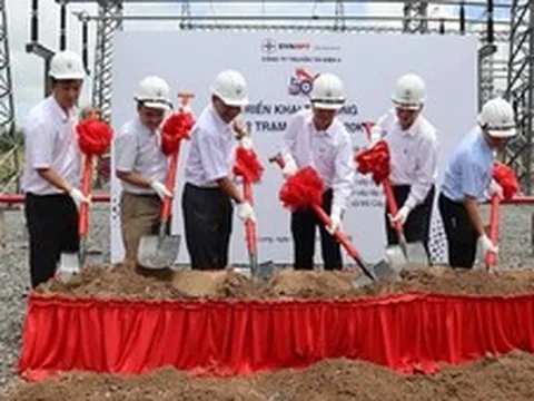 EVNNPT đồng loạt triển khai 2 công trình nâng năng lực truyền tải điện tại tỉnh Vĩnh Long
