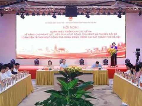 Hà Nội đặt mục tiêu xây dựng HĐND số, 100% kỳ họp "không giấy"