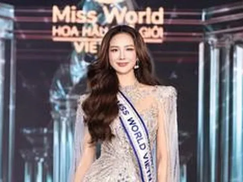 Hoa hậu Bảo Ngọc lộng lẫy, tự tin bước vào hành trình Miss World 2026