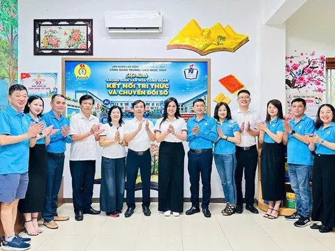 Phường Bồ Đề ra mắt mô hình "Không gian văn hoá công đoàn": Kết nối tri thức, lan toả văn hoá đọc
