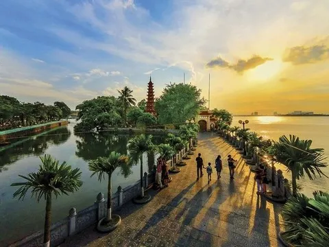 Công nhận khu du lịch cấp thành phố đối với Khu du lịch Hồ Tây và vùng phụ cận