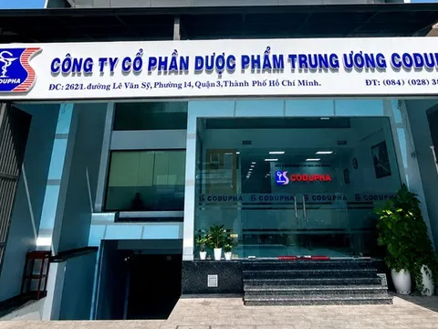 Dược phẩm Trung ương Codupha báo lãi quý II/2026 tăng 30%
