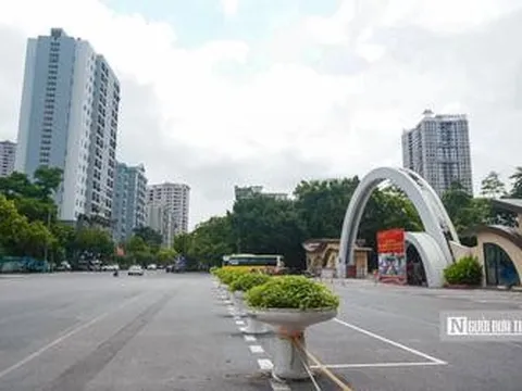 Hiện trạng khu vực thí điểm phố đi bộ thông minh đầu tiên ở Hà Nội