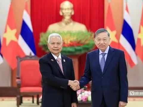 Tổng Bí thư, Chủ tịch nước Tô Lâm tiếp Chủ tịch Quốc hội kiêm Chủ tịch Hạ viện Thái Lan