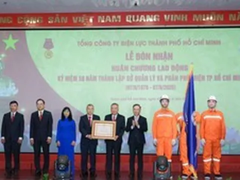 Điện lực TPHCM vinh dự đón nhận Huân chương Lao động hạng Ba