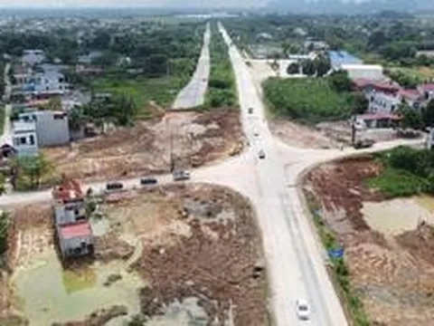 Gỡ nút thắt vốn và GPMB, hai dự án đường nối sân bay Thọ Xuân thi công trở lại"