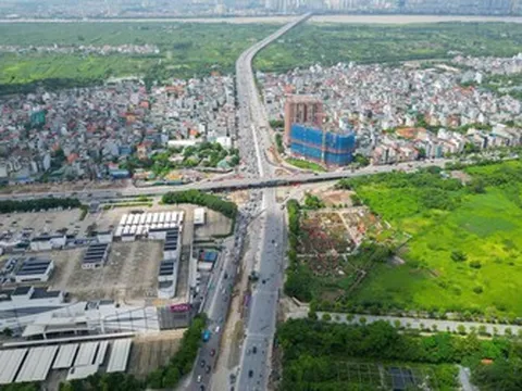 Hà Nội: Hầm chui 6 làn ở cửa ngõ phía Đông dần lộ diện sau 9 tháng thi công