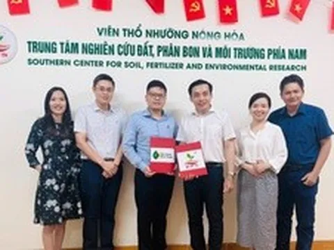 Đức Hạnh – Bình Thuận hợp tác với Trung tâm Nghiên cứu Đất, Phân bón và Môi trường Phía Nam phát triển nông nghiệp công nghệ cao bền vững