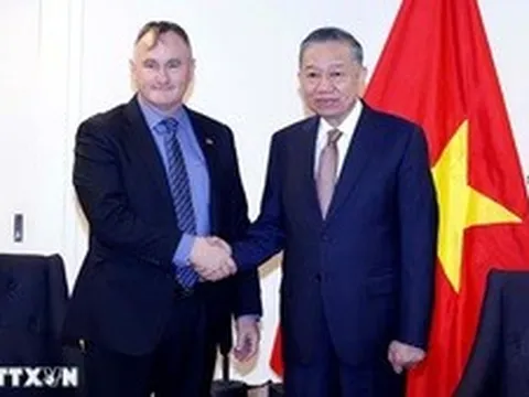 Tổng Bí thư, Chủ tịch nước Tô Lâm tiếp lãnh đạo một số doanh nghiệp tại Australia