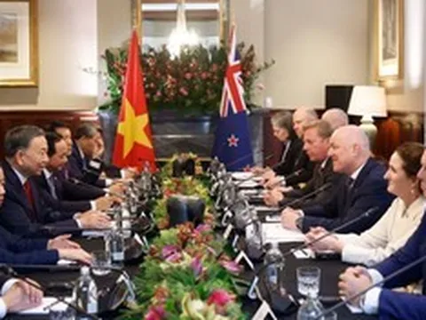 Phát triển toàn diện quan hệ giữa hai nước Việt Nam và New Zealand