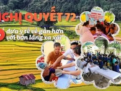 Nghị quyết 72: Đưa y tế về gần hơn với bản làng xa xôi