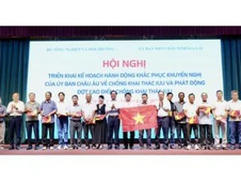 Triển khai tháng cao điểm chống khai thác IUU, quyết tâm gỡ 'Thẻ vàng' trong năm 2026