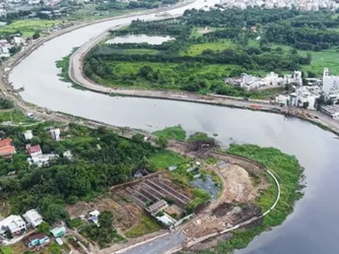 Dự án cải tạo kênh dài nhất Tp.HCM: Nơi thi công rầm rộ, nơi vẫn "đứng hình"